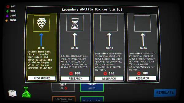 Персонаж Minutescape в процессе выполнения задания