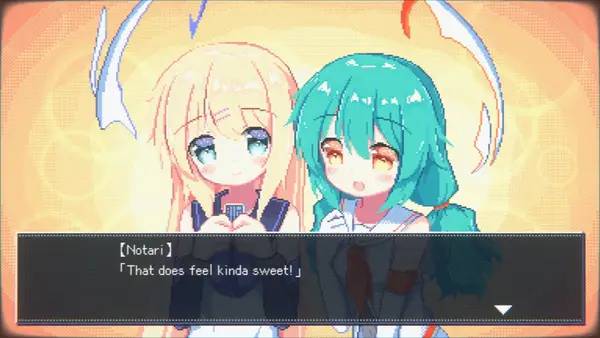 Персонаж Mirage Feathers в процессе выполнения задания