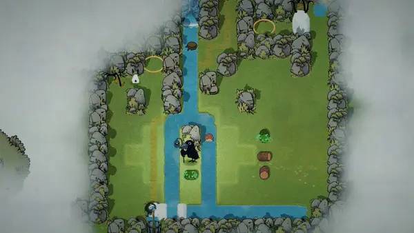 Персонаж Mistified в процессе выполнения задания