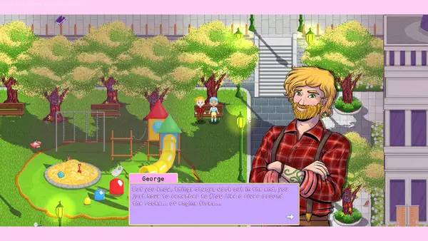 Персонаж Moonlight In Garland в процессе выполнения задания