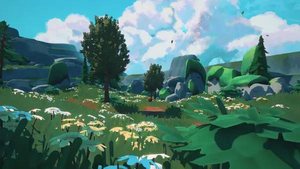 Персонаж Moose Lost in the Woods в процессе выполнения задания