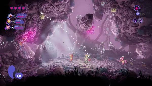 Персонаж Mother Machine в процессе выполнения задания