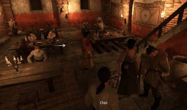 Персонаж Mount & Blade 2  Bannerlord - Friendly Lords в процессе выполнения задания