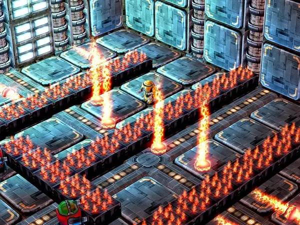 Персонаж Mr. Robot в процессе выполнения задания