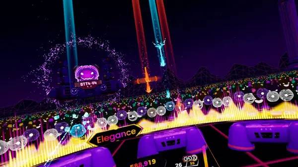 Персонаж Musical Range в процессе выполнения задания