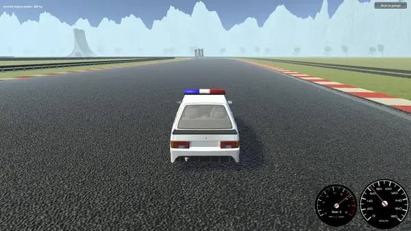 Персонаж My Car в процессе выполнения задания