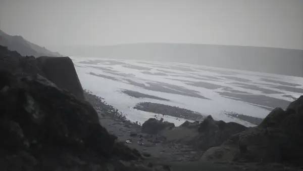Персонаж Myrdalssandur, Iceland в процессе выполнения задания