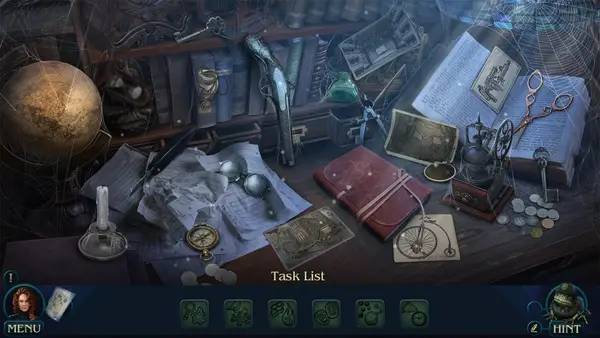 Персонаж Mystery Trackers  Forgotten Voices Collector's Edition в процессе выполнения задания