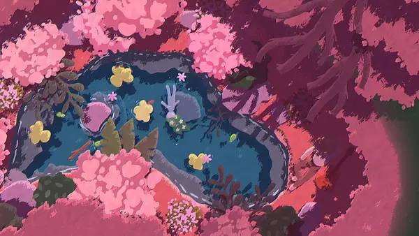 Персонаж NAIAD в процессе выполнения задания