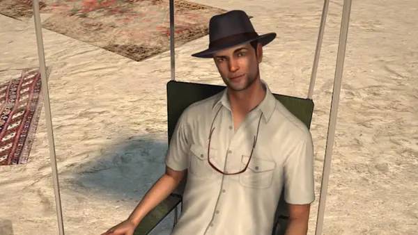 Персонаж Nancy Drew Tomb of the Lost Queen в процессе выполнения задания