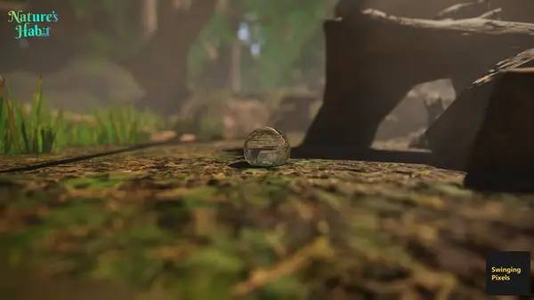 Персонаж Nature's Habit в процессе выполнения задания