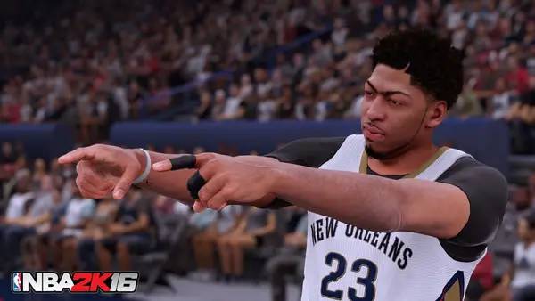 Персонаж NBA 2K16 в процессе выполнения задания