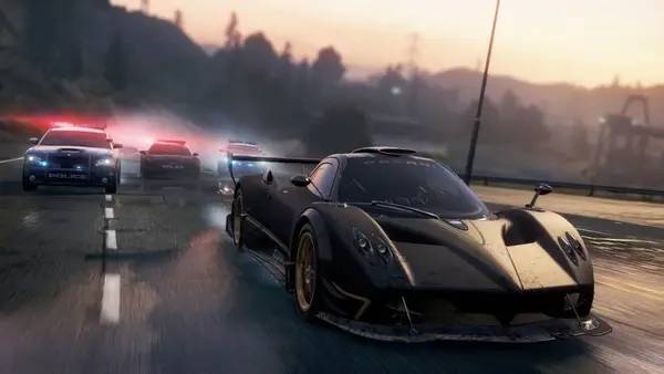 Персонаж Need for Speed  Most Wanted Ultimate Speed в процессе выполнения задания