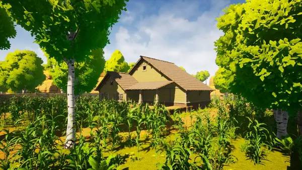 Персонаж Neon Horizon Eclipse в процессе выполнения задания