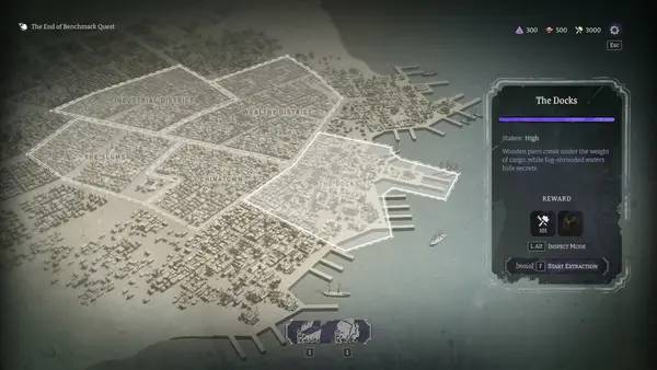 Персонаж Nightmare Frontier в процессе выполнения задания