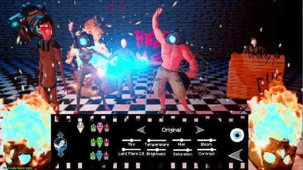 Персонаж Nightmare Puppeteer в процессе выполнения задания