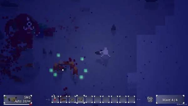 Персонаж Nira в процессе выполнения задания