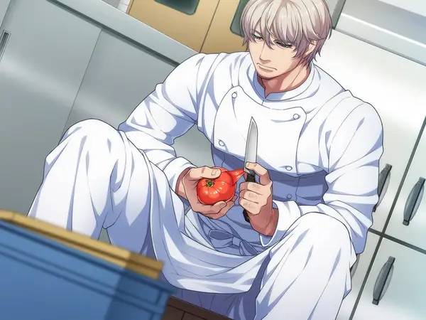 Персонаж NO, THANK YOU!!! в процессе выполнения задания