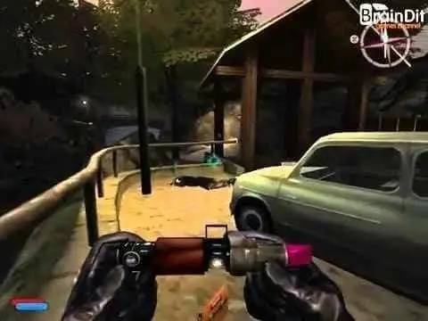 Персонаж No One Lives Forever 2  A Spy in H.A.R.M.’s Way в процессе выполнения задания