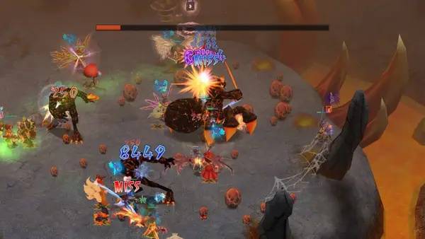 Персонаж NosTale в процессе выполнения задания