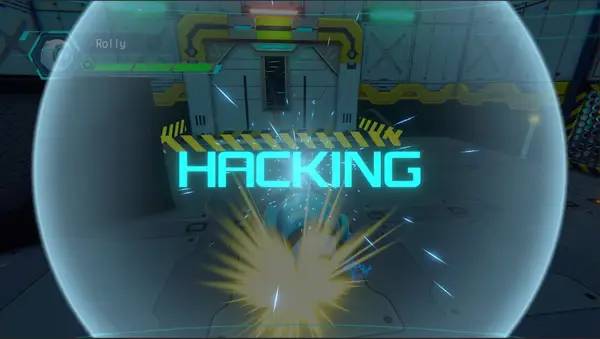 Персонаж NOTTOLOT в процессе выполнения задания