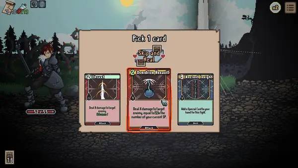 Персонаж Novus Orbis в процессе выполнения задания