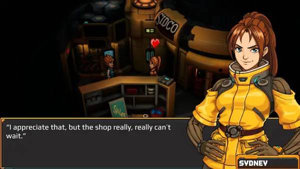 Персонаж One Lonely Outpost в процессе выполнения задания