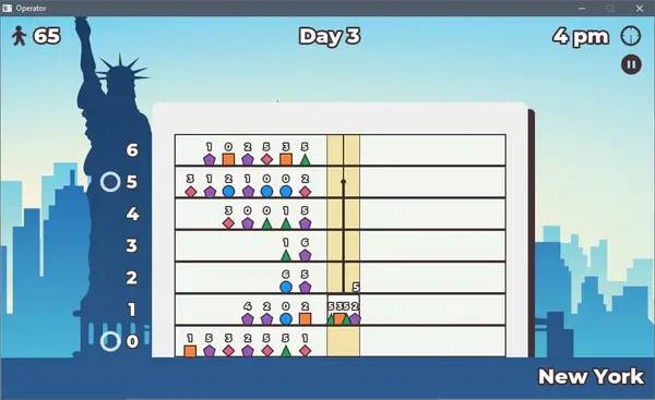 Персонаж Operator Elevator в процессе выполнения задания