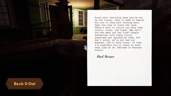 Персонаж Pack It Out в процессе выполнения задания