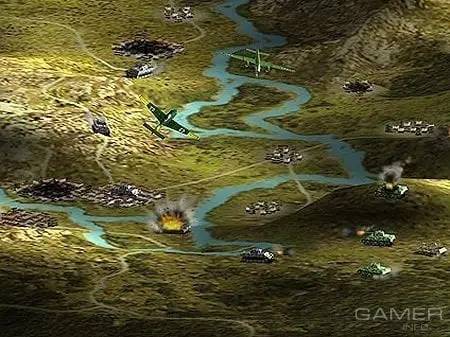 Персонаж Panzer General 3D Assault в процессе выполнения задания