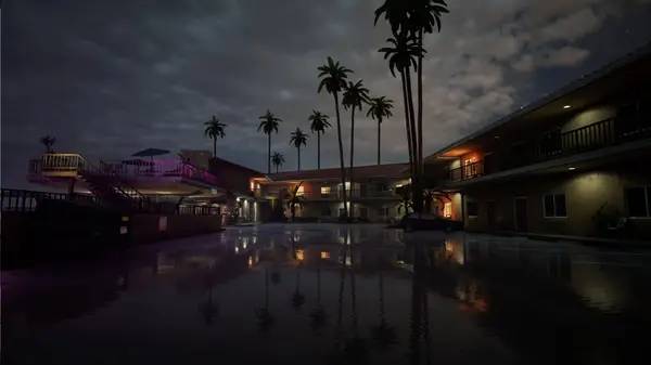 Персонаж Paranormal Motel в процессе выполнения задания