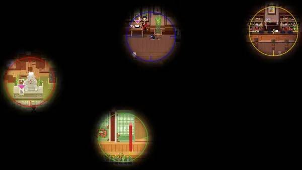 Персонаж Party Saboteurs After Party в процессе выполнения задания