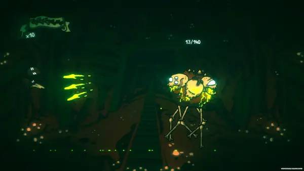 Персонаж Pastaghi в процессе выполнения задания