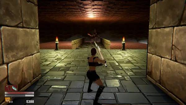 Персонаж Path of Redemption в процессе выполнения задания