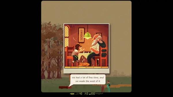 Персонаж Photographs в процессе выполнения задания