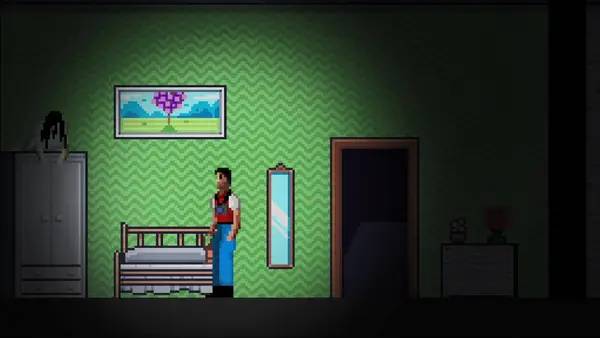 Персонаж phoToq в процессе выполнения задания