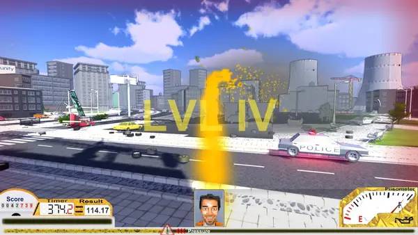 Персонаж PiiSim в процессе выполнения задания