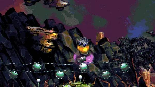 Персонаж Pilots Of Darsalon в процессе выполнения задания