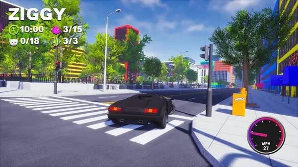 Персонаж Play With Gilbert - Remake в процессе выполнения задания