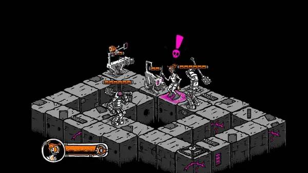 Персонаж Plunge в процессе выполнения задания