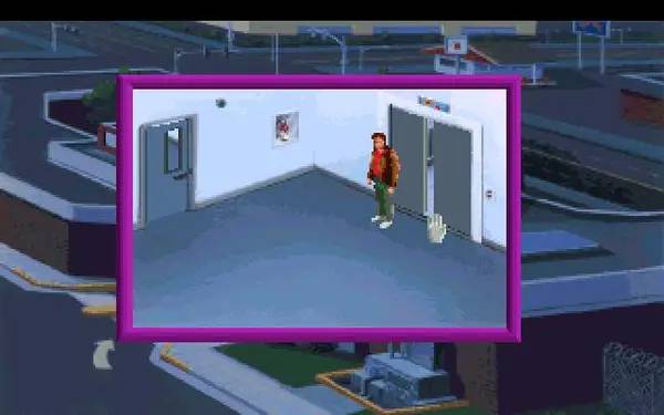 Персонаж Police Quest  In Pursuit of the Death Angel в процессе выполнения задания