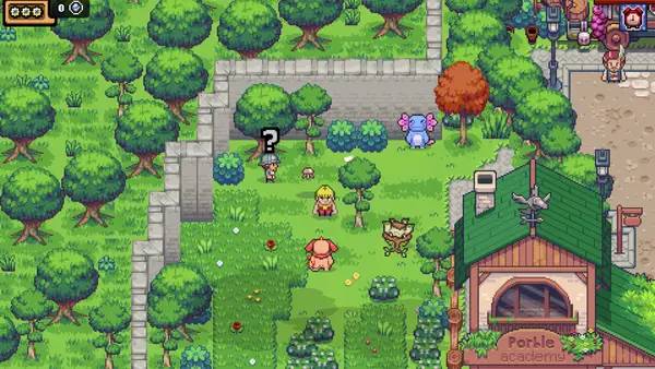 Персонаж Portal Fantasy в процессе выполнения задания