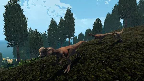 Персонаж Primeval в процессе выполнения задания