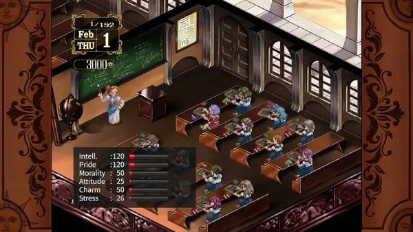 Персонаж Princess Maker ~Faery Tales Come True~ (HD Remake) в процессе выполнения задания