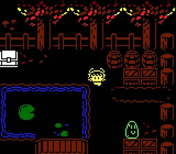 Персонаж Princess Remedy in a World of Hurt в процессе выполнения задания