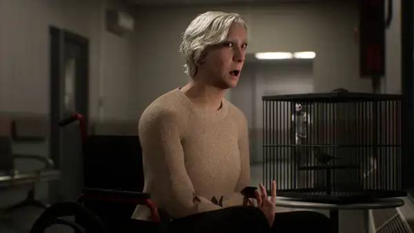 Персонаж PROJECT 13 в процессе выполнения задания