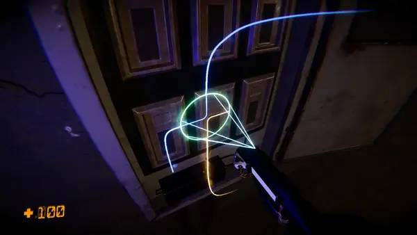 Персонаж Project Three в процессе выполнения задания