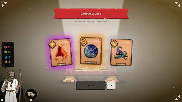 Персонаж Pyrene в процессе выполнения задания