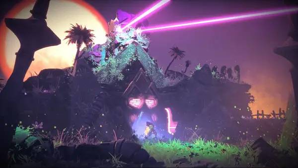 Персонаж RAD в процессе выполнения задания