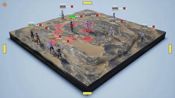 Персонаж Rampart Tactics в процессе выполнения задания